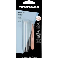 Pinzetten Schräge Mini Pinzette Rose Gold von Tweezerman
