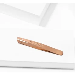 Pinzetten Schräge Mini Pinzette Rose Gold von Tweezerman