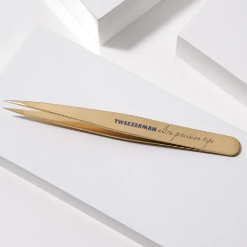 Pinzetten Spitze Pinzette Gold von Tweezerman