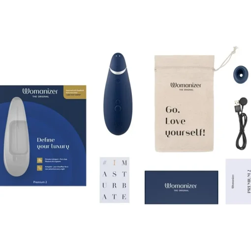 Premium 2 Klitoris-Stimulator 2 Blueberry von Womanizer