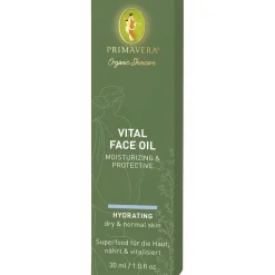 Primavera Hydrating Vital Face Oil Moisturizing & Protective