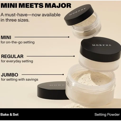 Puder Bake & Set Powder von Morphe