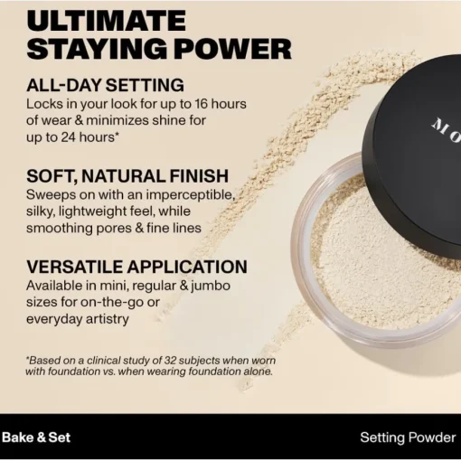 Puder Bake & Set Powder von Morphe