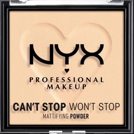Puder Can't Stop Won't Stop Mattifying Powder von NYX Professional Makeup