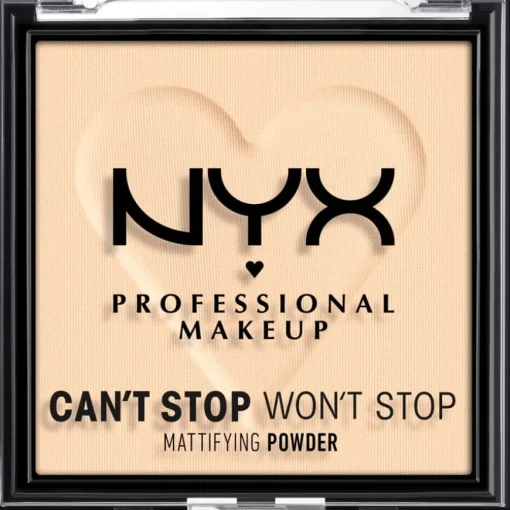 Puder Can't Stop Won't Stop Mattifying Powder von NYX Professional Makeup