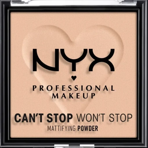 Puder Can't Stop Won't Stop Mattifying Powder von NYX Professional Makeup