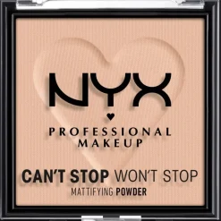 Puder Can't Stop Won't Stop Mattifying Powder von NYX Professional Makeup