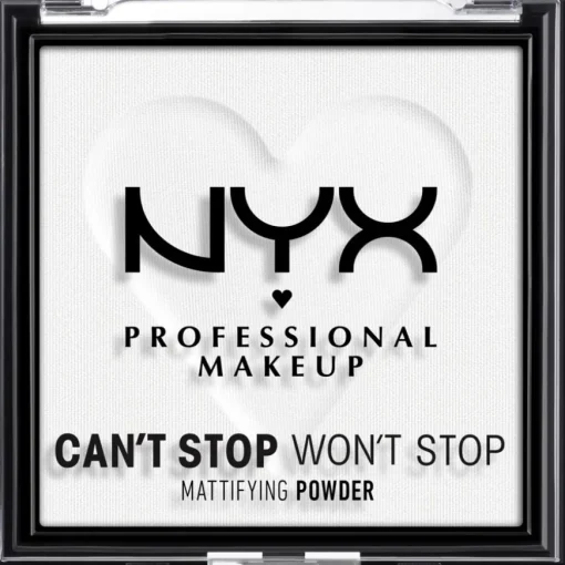 Puder Can't Stop Won't Stop Mattifying Powder von NYX Professional Makeup