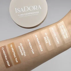 Puder The No Compromise Matte Longwear Powder von Isadora