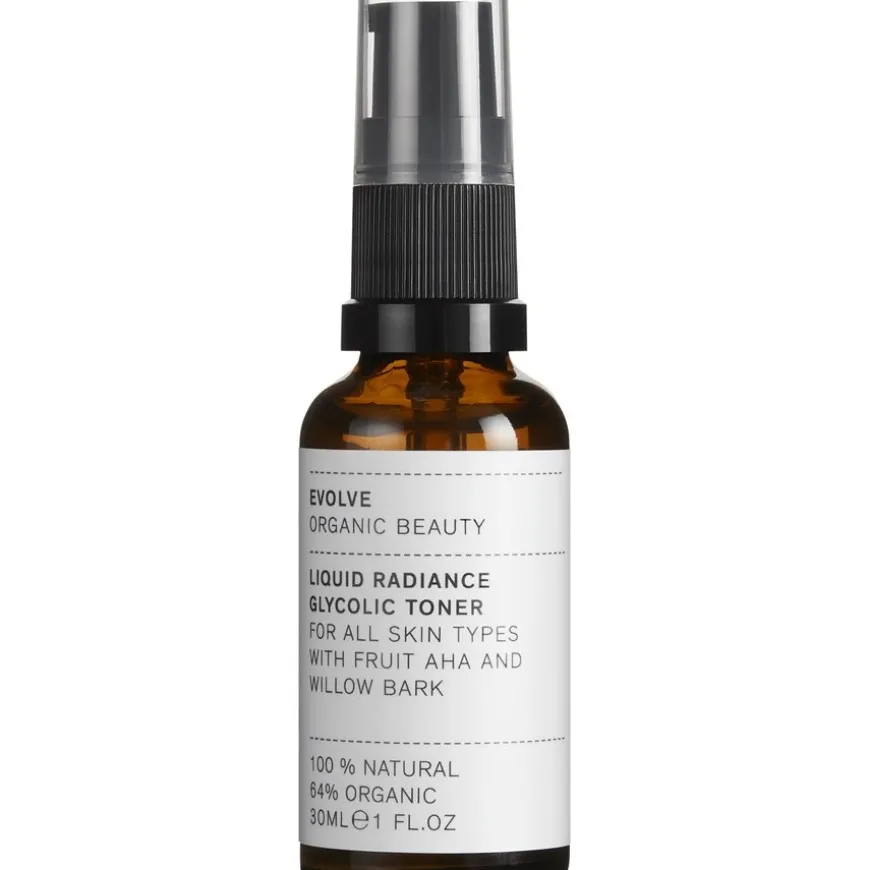Reiniger & Toner Liquid Radiance Glycolic Toner von Evolve Organic Beauty