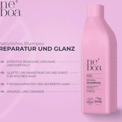Repair & Shine Natural Shampoo Damaged & Coloured Hair von Neboa