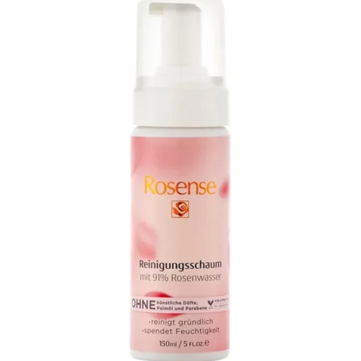 Rosense Reinigungsschaum mit 91% Rosenwasser