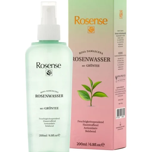 Rosense Rosenwasser mit Grüntee