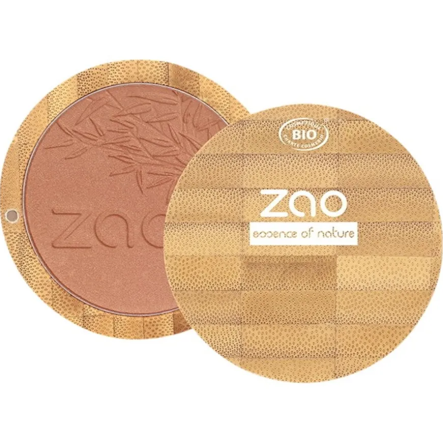 Rouge & Highlighter Bamboo Compact Blush von Zao