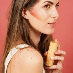 Rouge & Highlighter Bamboo Shine-up Stick von Zao