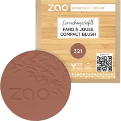 Rouge & Highlighter Refill Compact Blush von Zao