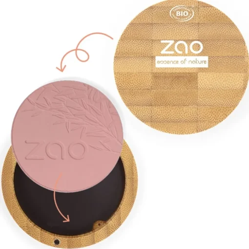 Rouge & Highlighter Refill Compact Blush von Zao