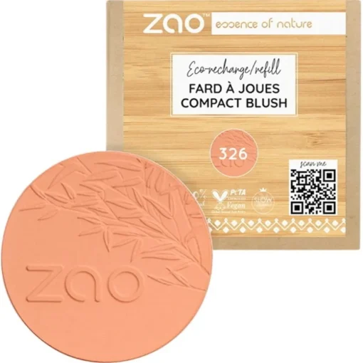 Rouge & Highlighter Refill Compact Blush von Zao