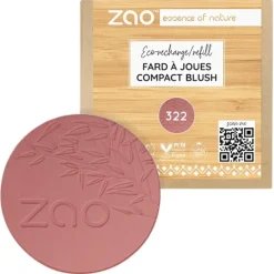 Rouge & Highlighter Refill Compact Blush von Zao