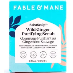 SahaScalp Wild Ginger Purifying Scrub von Fable & Mane