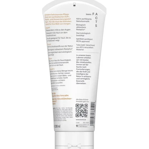 sanfte Hautpflege Waschlotion & Shampoo von Lavera