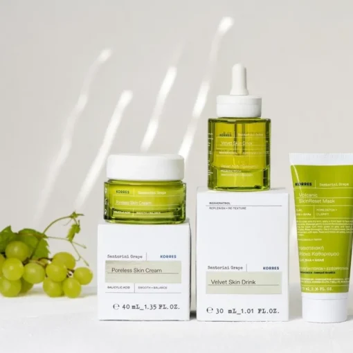 Santorini Grape Hautverfeinernde Maske  mit Vulkansand von KORRES