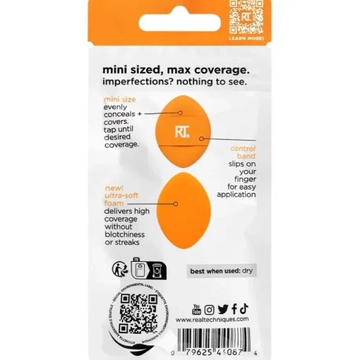 Schwamm-Sets Mini Miracle Concealer Puff Trio von Real Techniques
