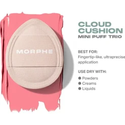 Schwämme Cloud Cushion Mini Puff Trio von Morphe