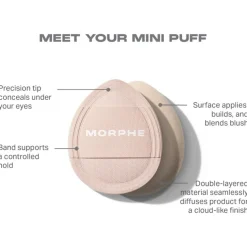 Schwämme Cloud Cushion Mini Puff Trio von Morphe