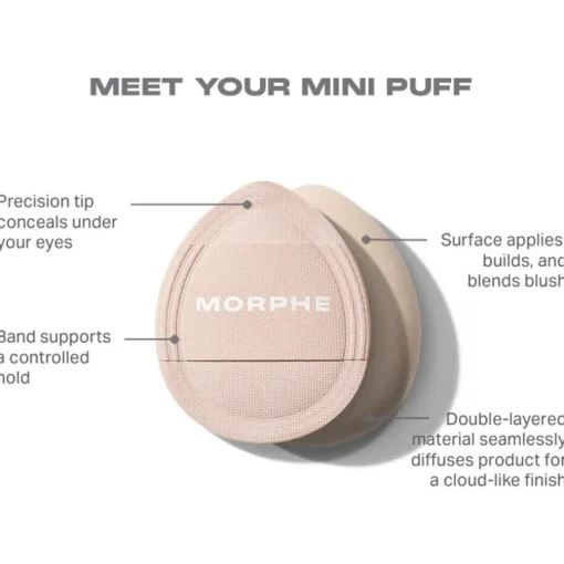 Schwämme Cloud Cushion Mini Puff Trio von Morphe