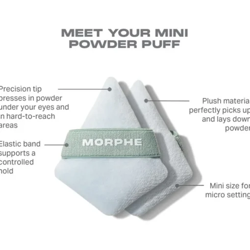 Schwämme Mini Powder Puff Trio von Morphe
