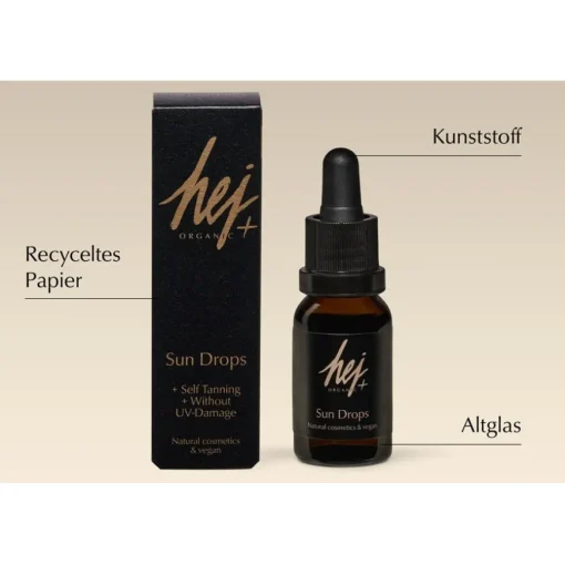 Selbstbräuner Sun Drops von Hej Organic