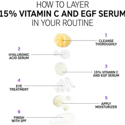 Seren 15% Vitamin C And EGF Serum von The INKEY List