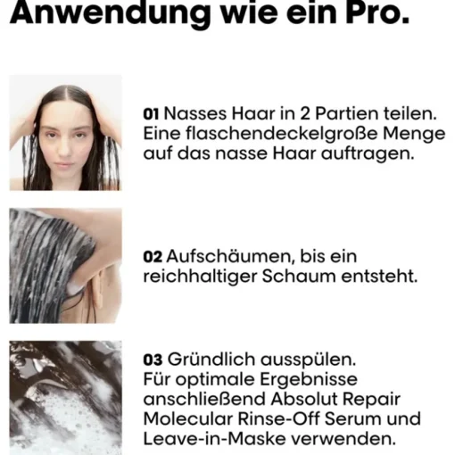 Serie Expert Absolut Repair Molecular Shampoo von L’Oréal Professionnel Paris