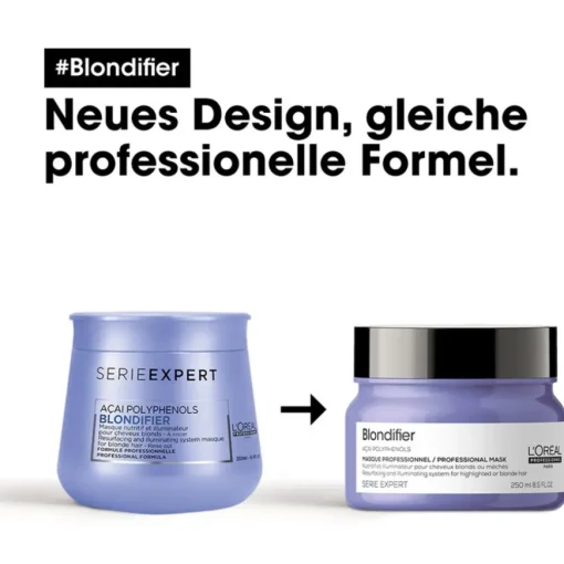 Serie Expert Blondifier x Silver Professional Mask von L’Oréal Professionnel Paris