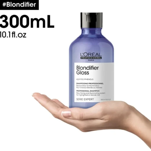 Serie Expert Blondifier x Silver Professional Gloss Shampoo von L’Oréal Professionnel Paris