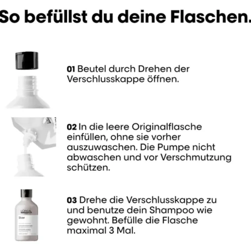Serie Expert Blondifier x Silver Professional Shampoo von L’Oréal Professionnel Paris