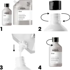 Serie Expert Blondifier x Silver Professional Shampoo von L’Oréal Professionnel Paris