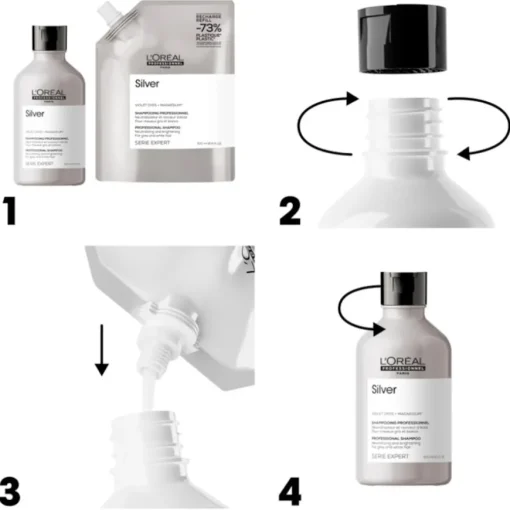 Serie Expert Blondifier x Silver Professional Shampoo von L’Oréal Professionnel Paris