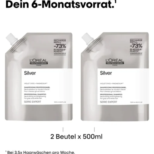 Serie Expert Blondifier x Silver Professional Shampoo von L’Oréal Professionnel Paris