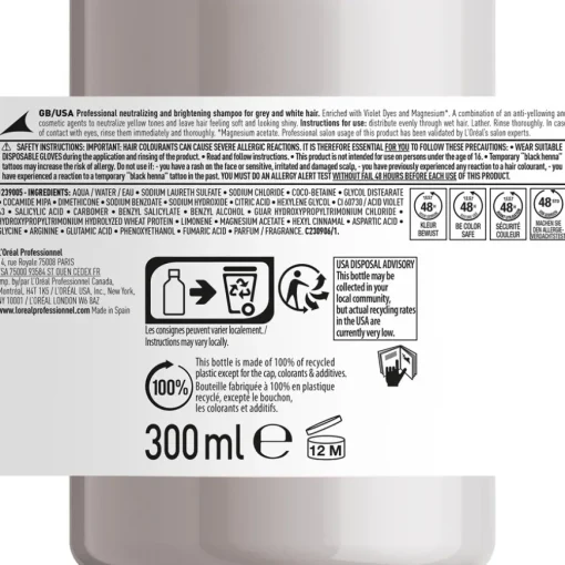 Serie Expert Blondifier x Silver Professional Shampoo von L’Oréal Professionnel Paris