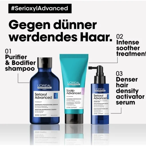 Serie Expert Scalp Advanced Anti-Hair thinning Purifier & Bodifier Shampoo von L’Oréal Professionnel Paris