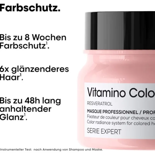 Serie Expert Vitamino Color Professional Resveratrol Mask von L’Oréal Professionnel Paris