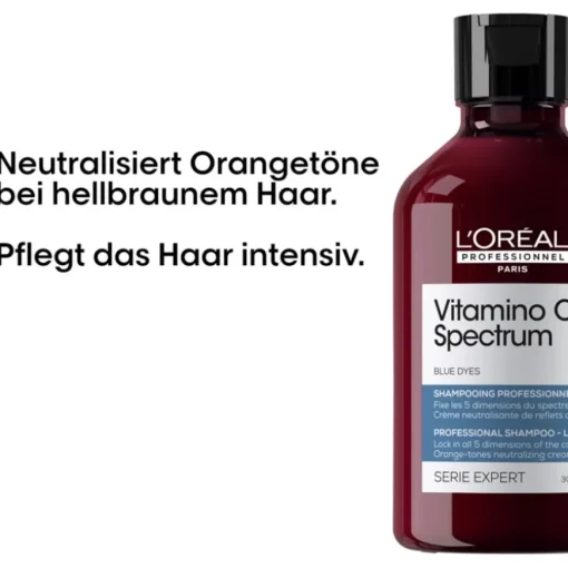 Serie Expert Vitamino Color Spectrum Blue Dyes Neutralizing Shampoo von L’Oréal Professionnel Paris