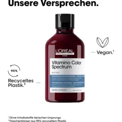 Serie Expert Vitamino Color Spectrum Blue Dyes Neutralizing Shampoo von L’Oréal Professionnel Paris