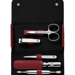 Sets 5-tlg. Maniküre/Pediküre-Etui Rotem Rindleder von Zwilling Beauty