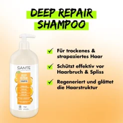Shampoo Deep Repair Shampoo von Sante Naturkosmetik