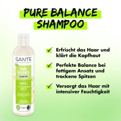 Shampoo Pure Balance Shampoo von Sante Naturkosmetik