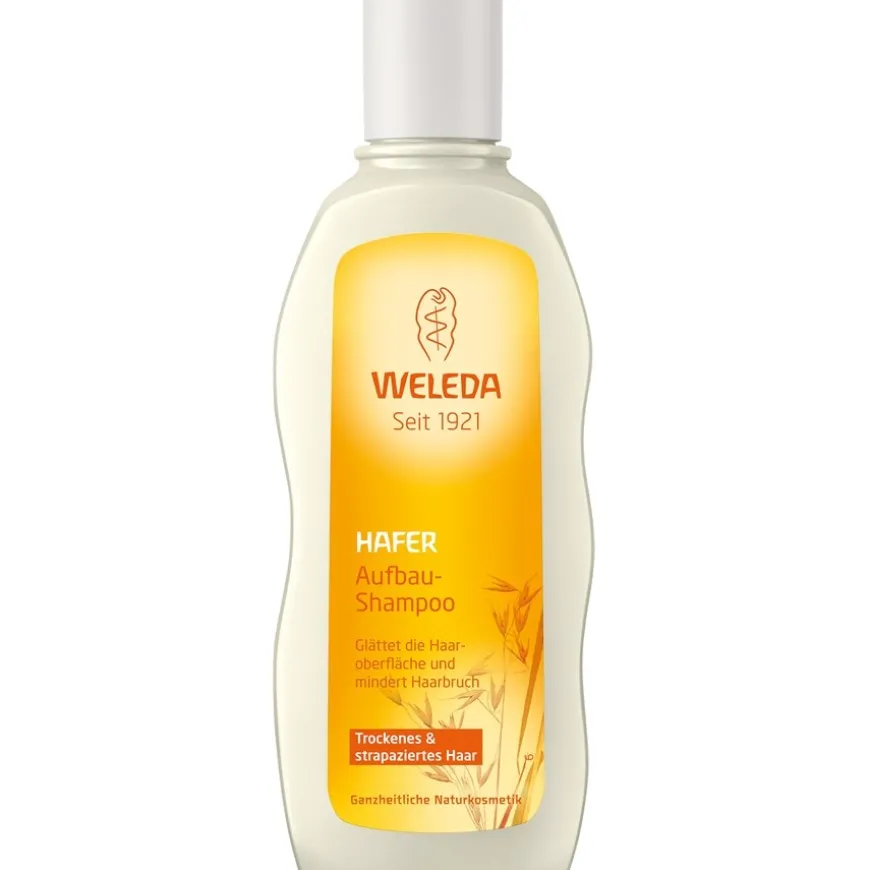 Shampoo Replenish & Care Shampoo Hafer Mindert Spliss, für geschmeidig schönes Haar mit natürlichem Glanz von Weleda