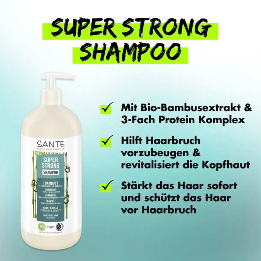Shampoo Super Strong Shampoo von Sante Naturkosmetik